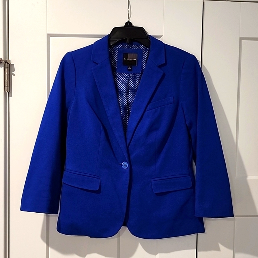Royal blue The Limited suit jacket